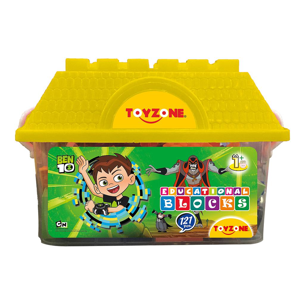 Ben10 Educational Hut Blocks (Multi Color)